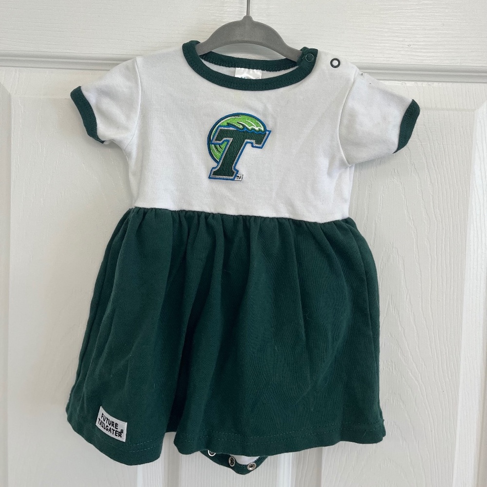 Tulane kids dress size 6 months